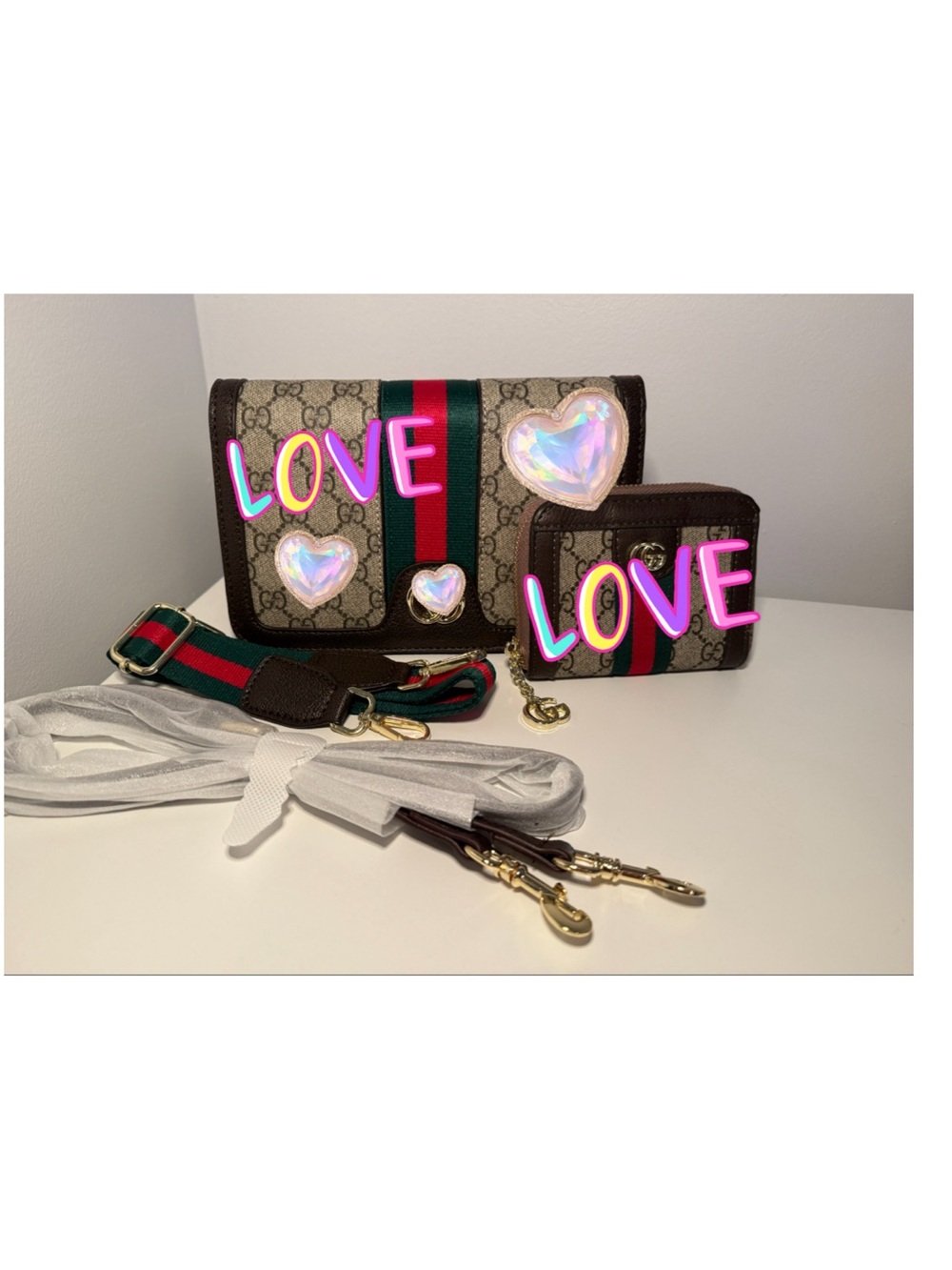 Crossbody Bag with Wallet